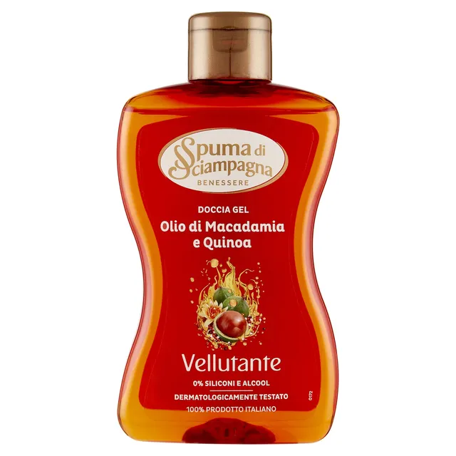 spuma-di-sciampagna-doccia-gel-vellutante-olio-di-macadamia-e-quinoa-300-ml-gel- image 1