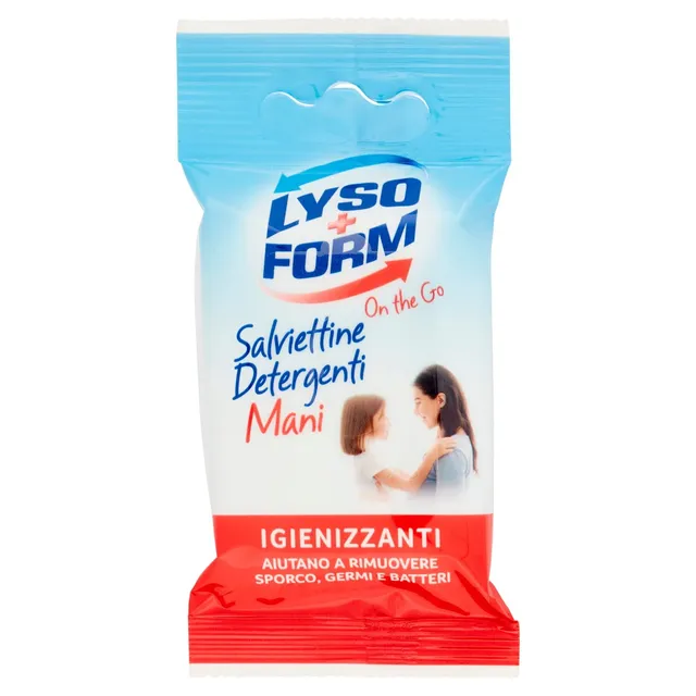 lysoform-salviettine-detergenti-per-mani-antibatteriche-igienizzanti-10-salviett image 1