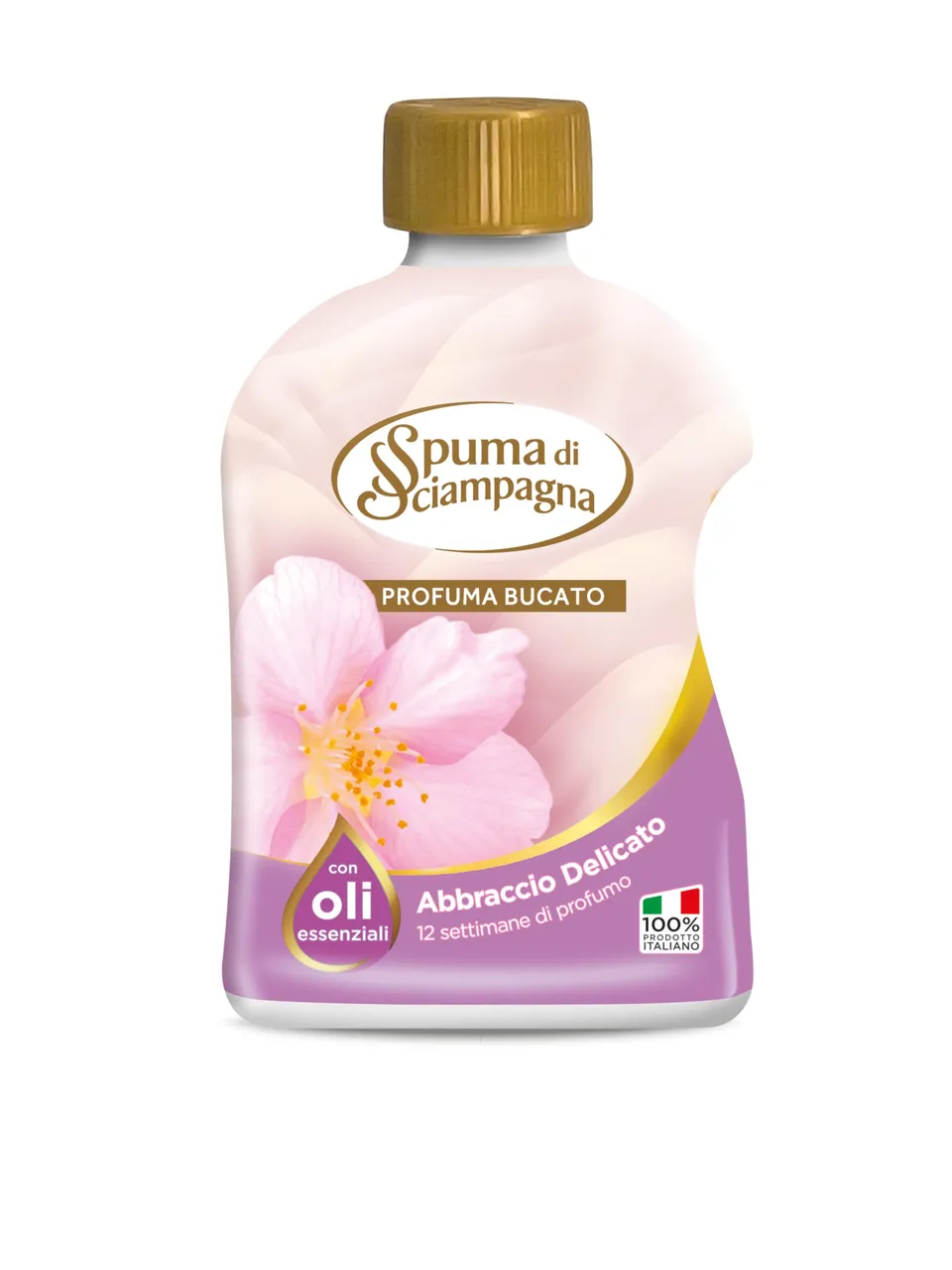 spuma-di-sciampagna-profuma-bucato-abbraccio-delicato-230-ml-oli-essenziali-fino image 1