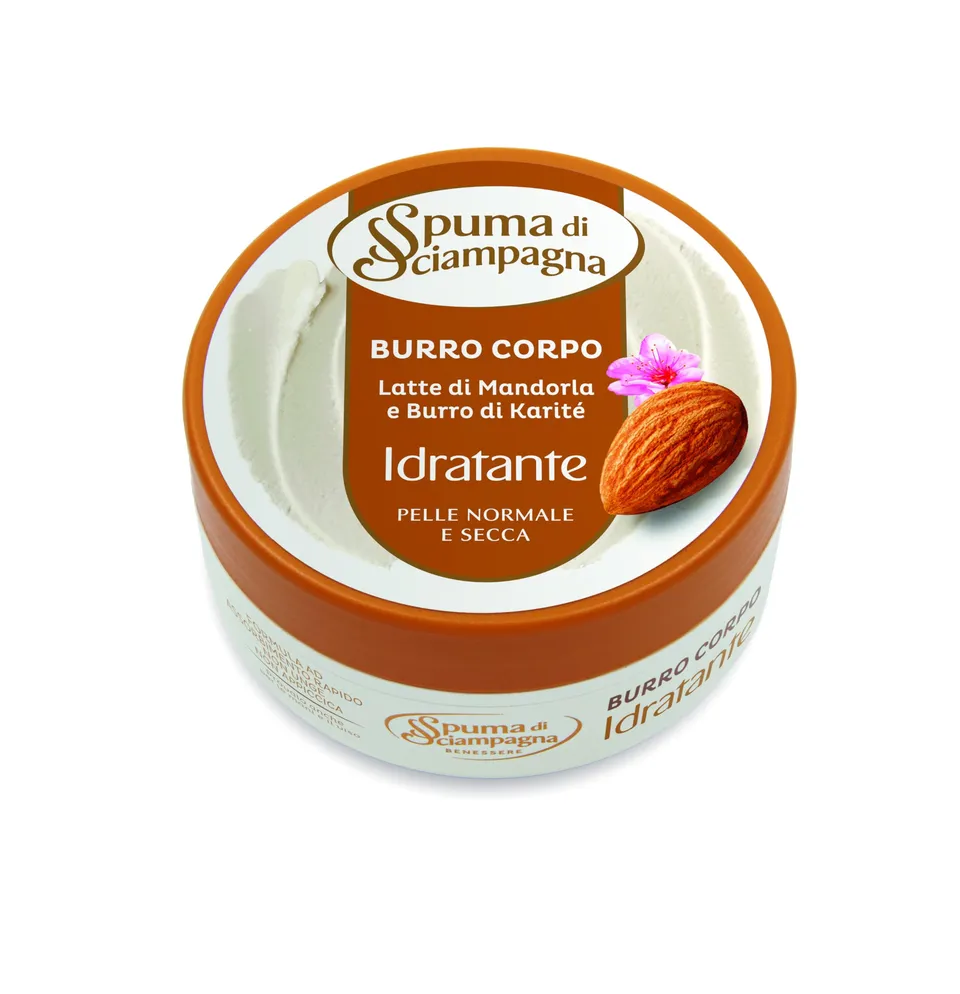 spuma-di-sciampagna-burro-corpo-idratante-latte-di-mandorla-e-burro-di-karit-200 image 1