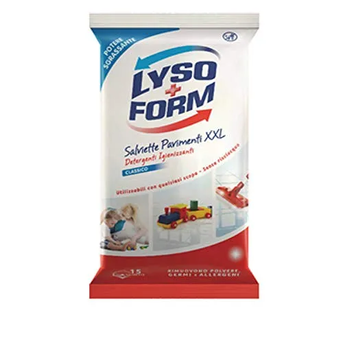 lysoform-salviette-igienizzanti-per-superfici-e-pavimenti-formato-xxl image 1