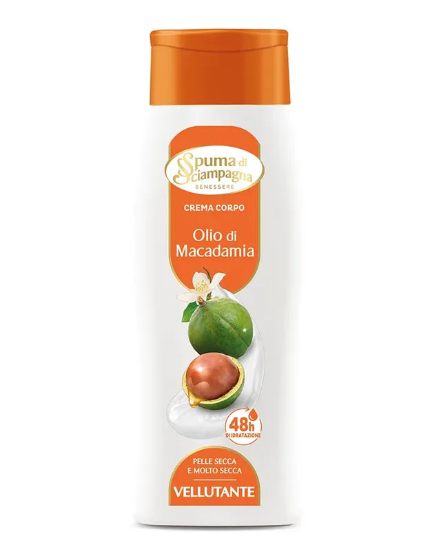 spuma-di-sciampagna-crema-corpo-vellutante-olio-di-macadamia-250-ml image 1