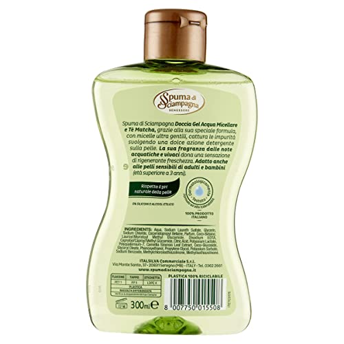 spuma-di-sciampagna-doccia-gel-purificante-acqua-micellare-e-t-matcha-300-ml-gel image 5