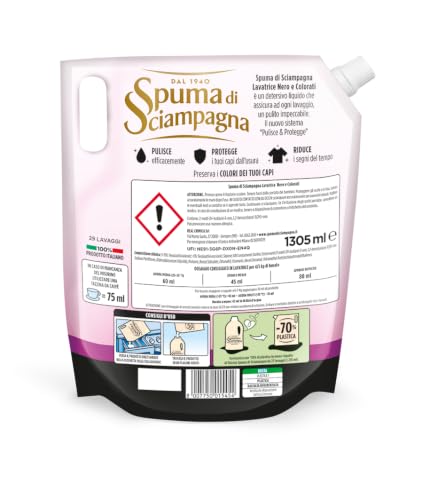 spuma-di-sciampagna-detersivo-lavatrice-nero-puro-1305-ml-salva-colori-igienizza image 6