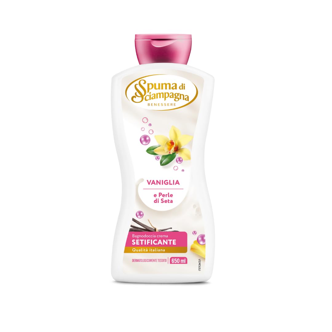 spuma-di-sciampagna-bagnodoccia-crema-setificante-seta-e-vaniglia-650-ml-ph-neut image 1