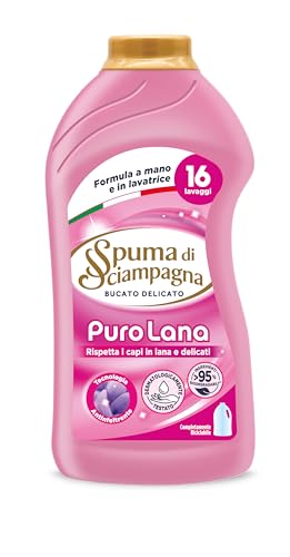 spuma-di-sciampagna-detersivo-liquido-delicato-puro-lana-800-ml-16-lavaggi-per-l image 2