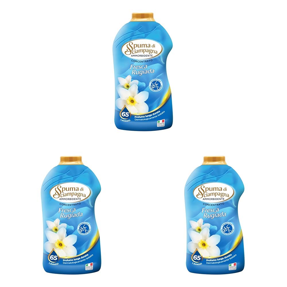 spuma-di-sciampagna-ammorbidente-fresca-rugiada-1300-ml-65-lavaggi-ammorbidente- image 3