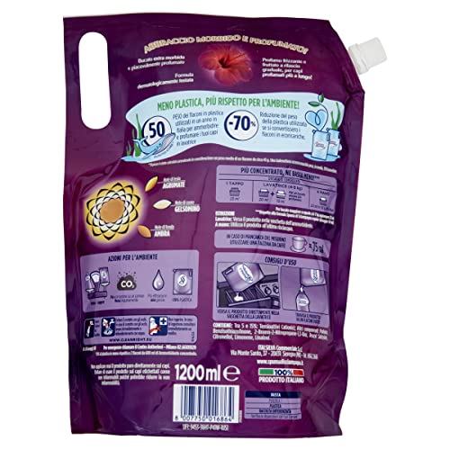 spuma-di-sciampagna-ecoricarica-ammorbidente-concentrato-prezioso-ibisco-1200-ml image 7