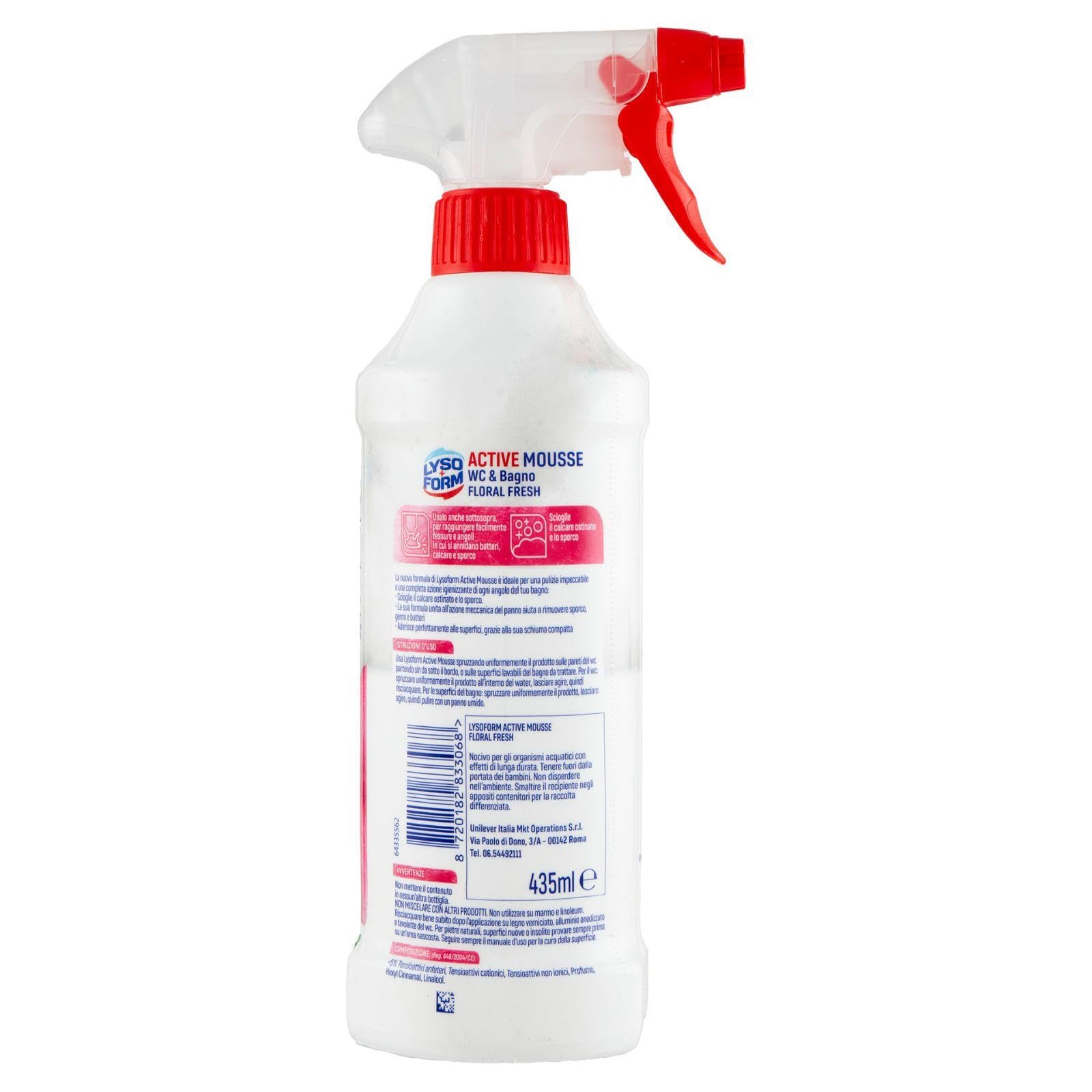lysoform-active-mousse-floral-fresh-detergente-bagno-igienizzante-anticalcare-in image 2