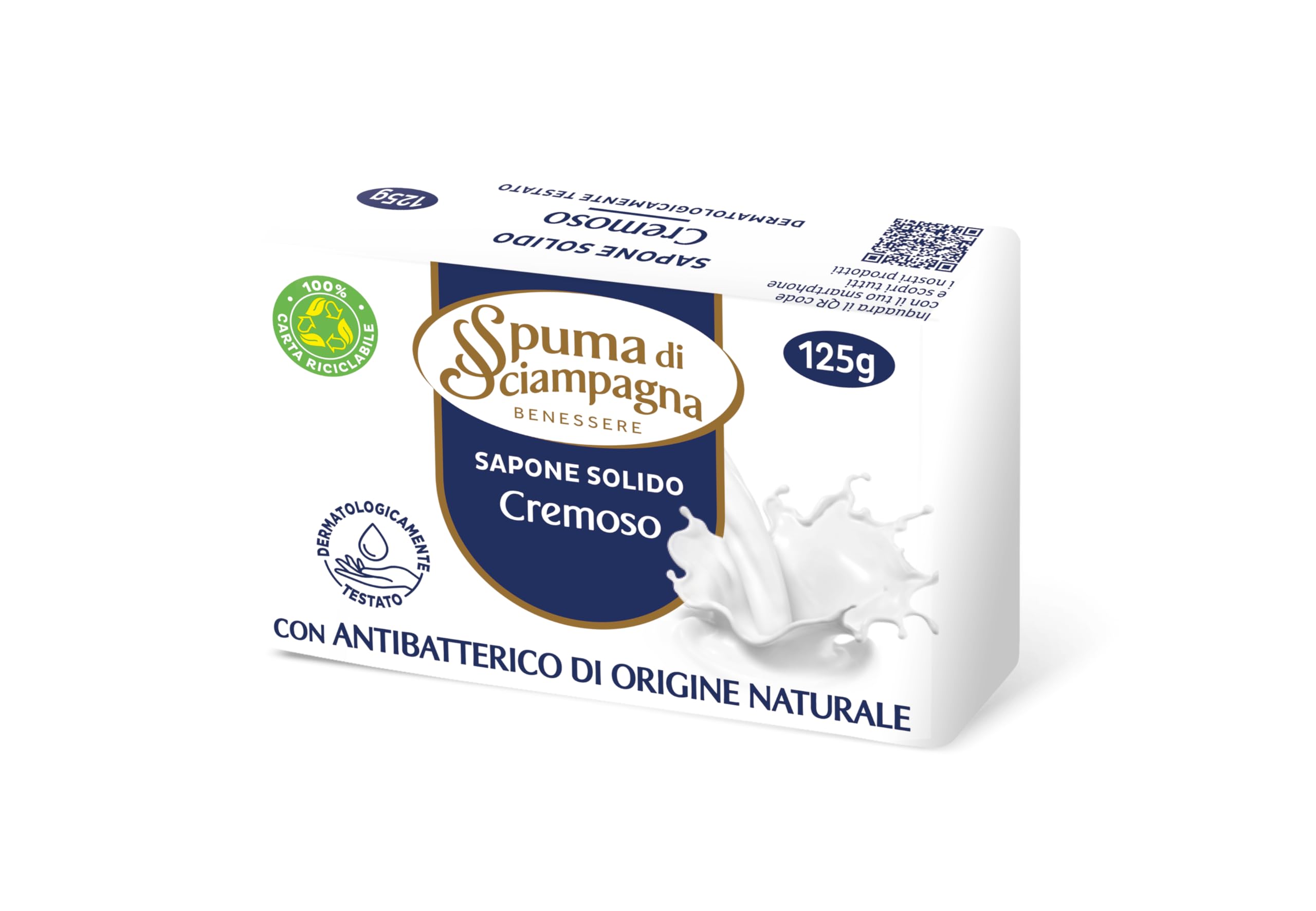 spuma-di-sciampagna-saponetta-cremoso-sapone-solido-delicato-con-antibatterico-d image 1