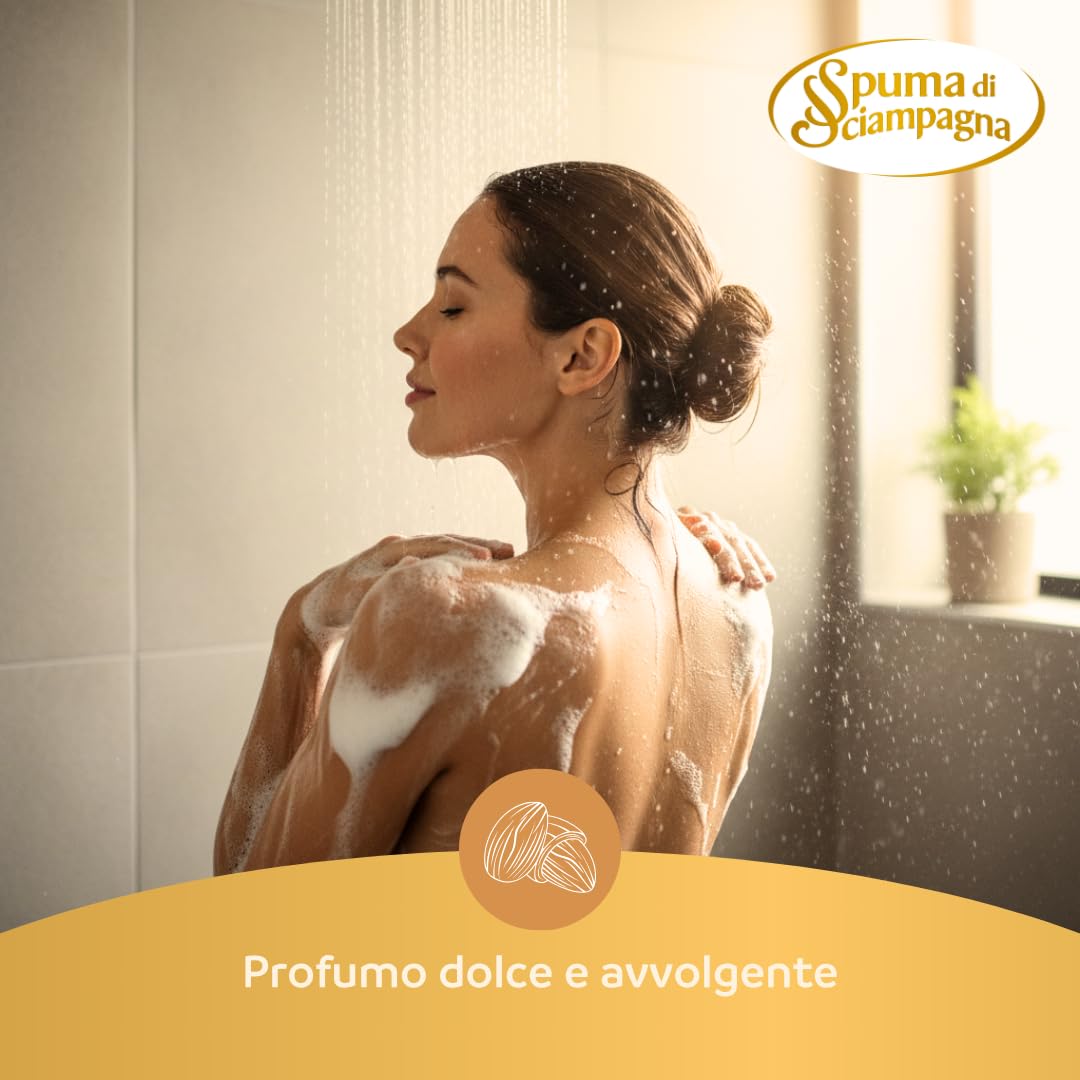spuma-di-sciampagna-bagnodoccia-crema-idratante-mandorla-e-karit-650-ml-gel-docc image 4