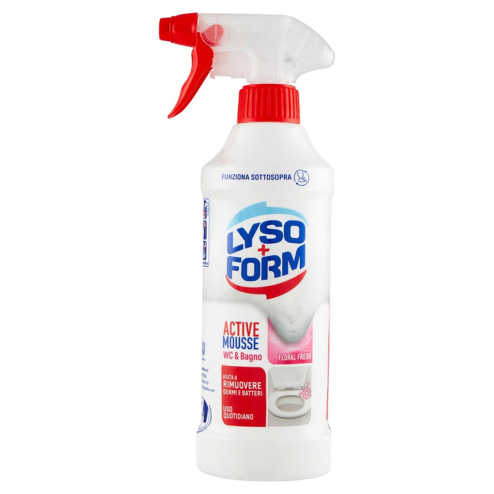 lysoform-active-mousse-floral-fresh-detergente-bagno-igienizzante-anticalcare-in image 1