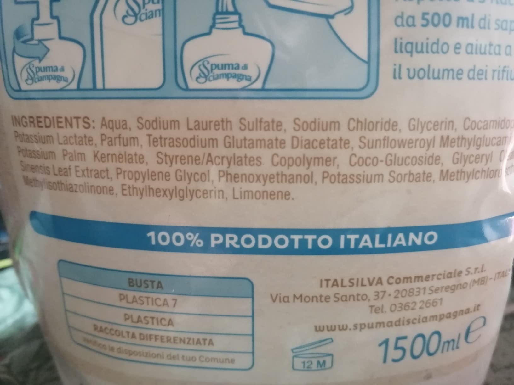 Ottima ricarica, profumo classico