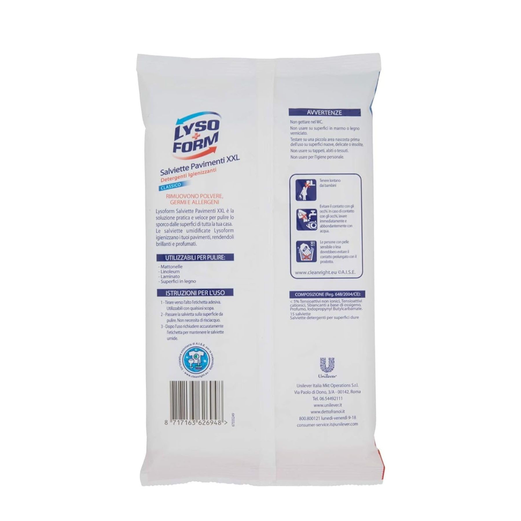 lysoform-salviette-igienizzanti-pavimenti-xxl-formato-risparmio-8-confezioni-da- image 3