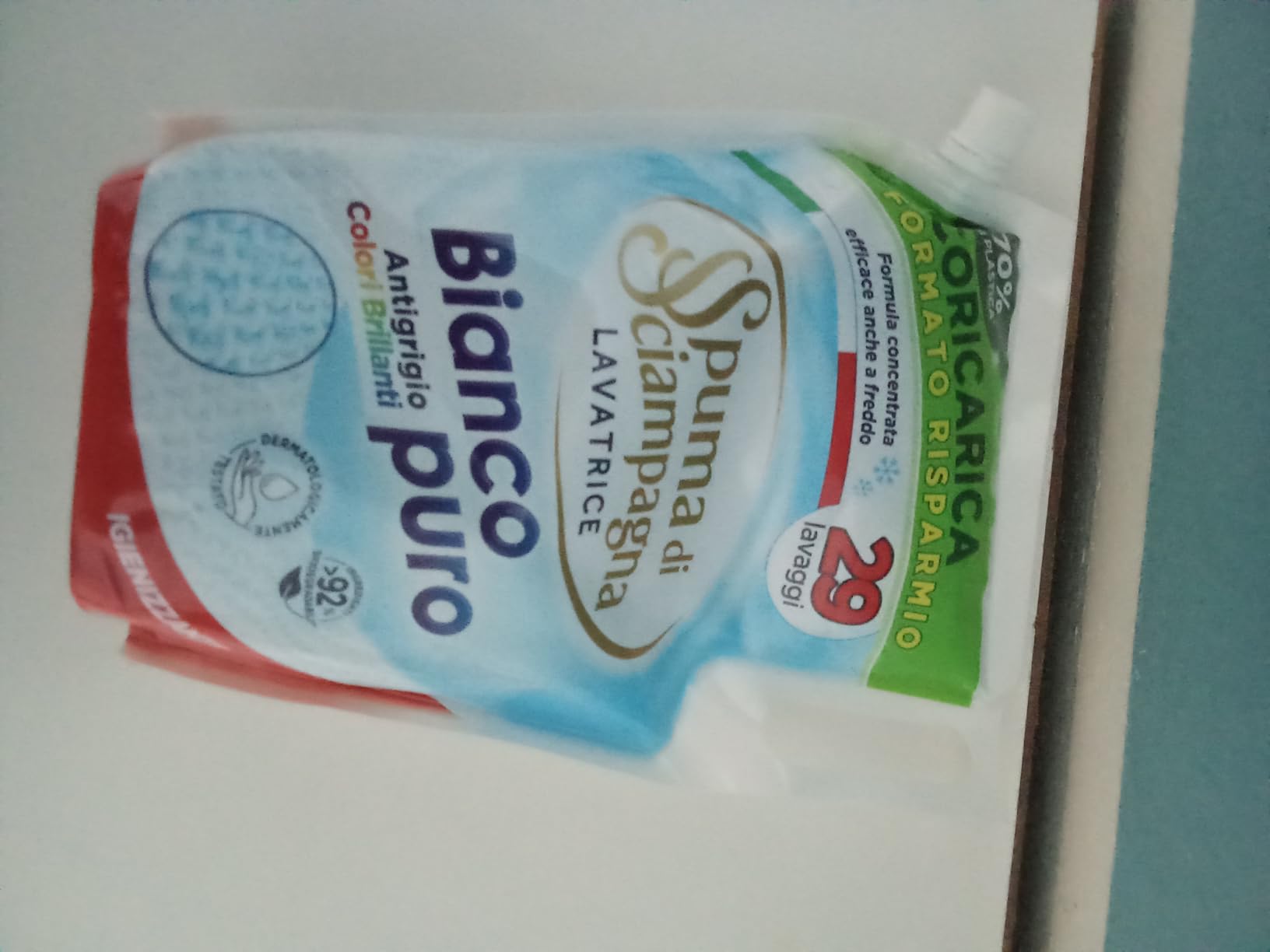 La biancheria profuma di pulito