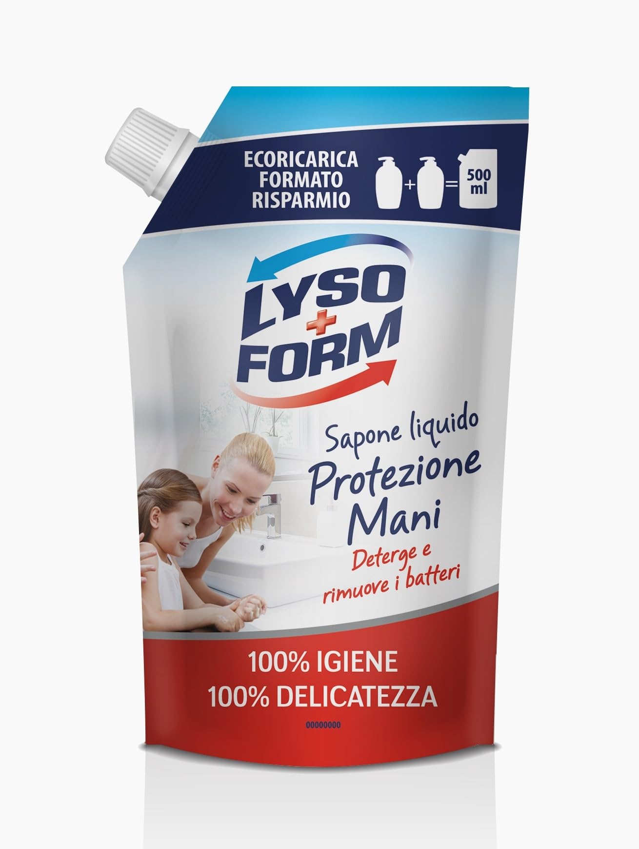 lysoform-protezione-mani-sapone-liquido-igienizzante-con-acido-lattico-e-camomil image 1
