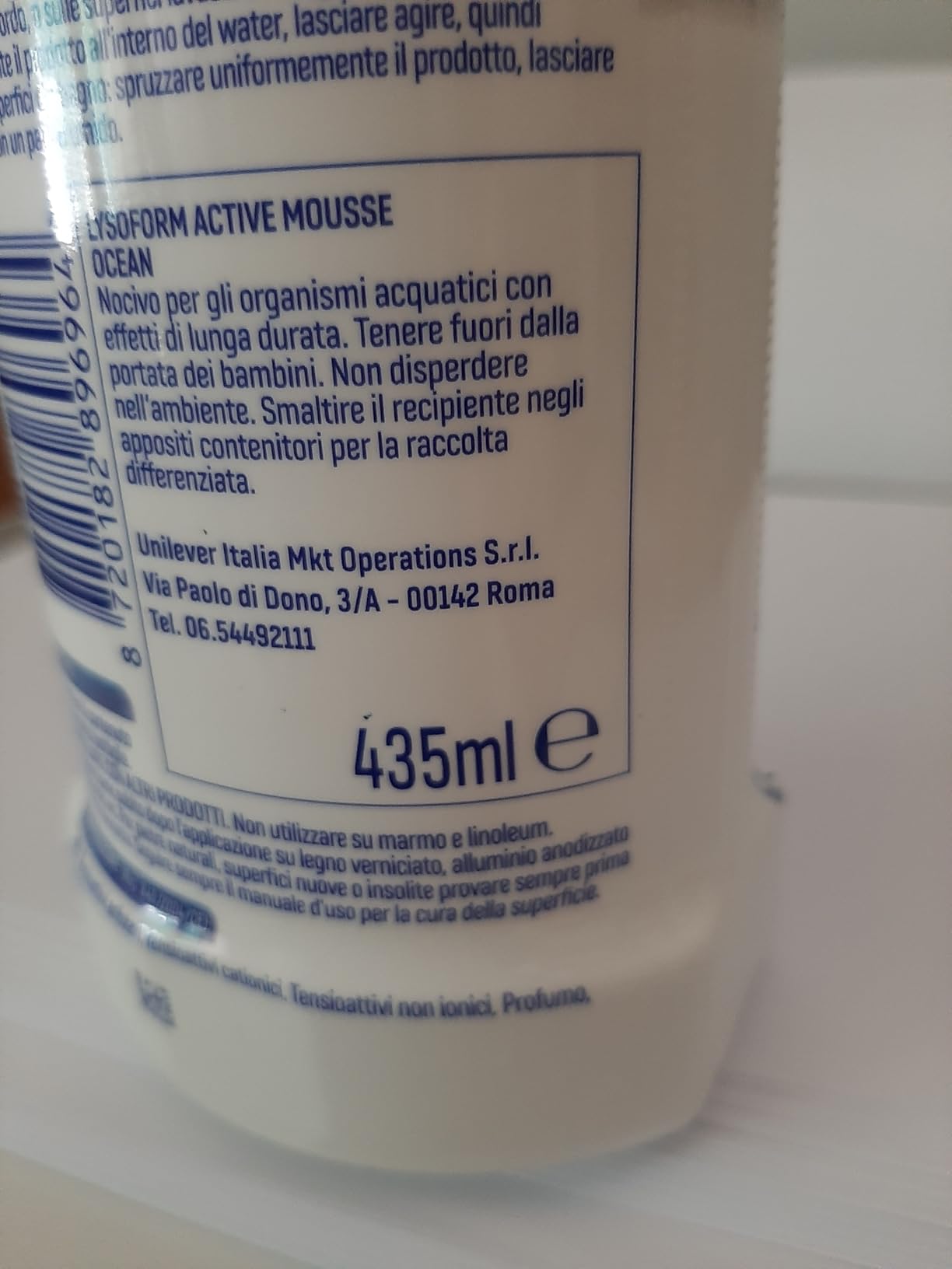 Profumo oceanico fresco