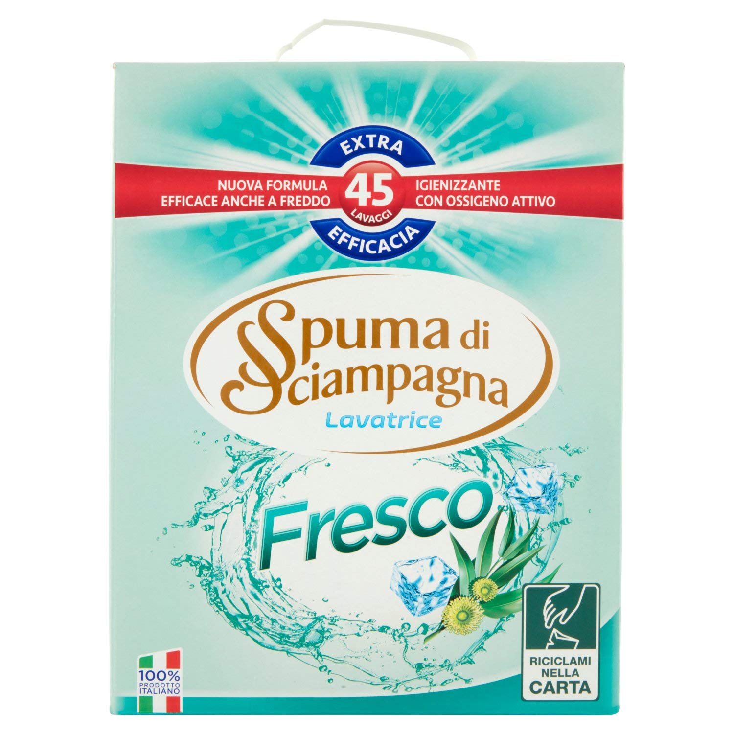 spuma-di-sciampagna-detersivo-polvere-fresco-puro-990-g-22-lavaggi-detersivo-lav image 2