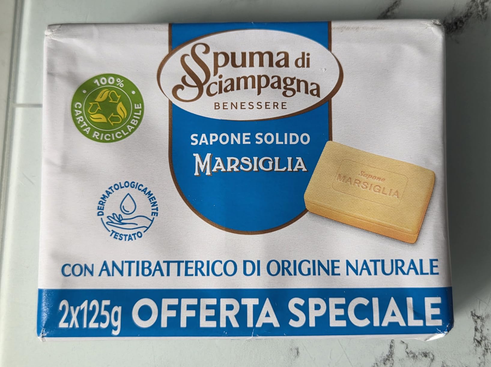 Saponette nella media