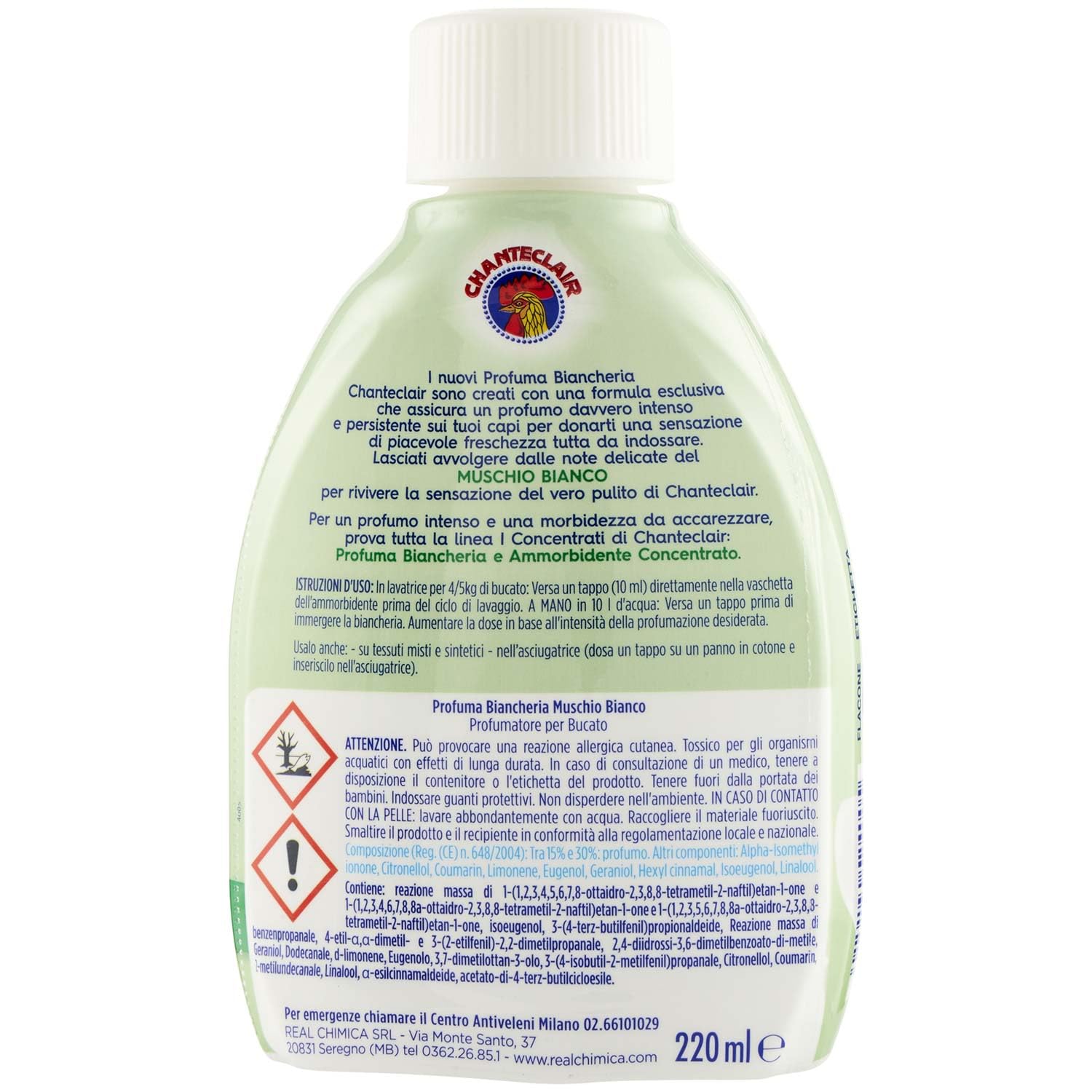 chanteclair-i-concentrati-liquido-profuma-biancheria-muschio-bianco-220-ml-tecno image 3