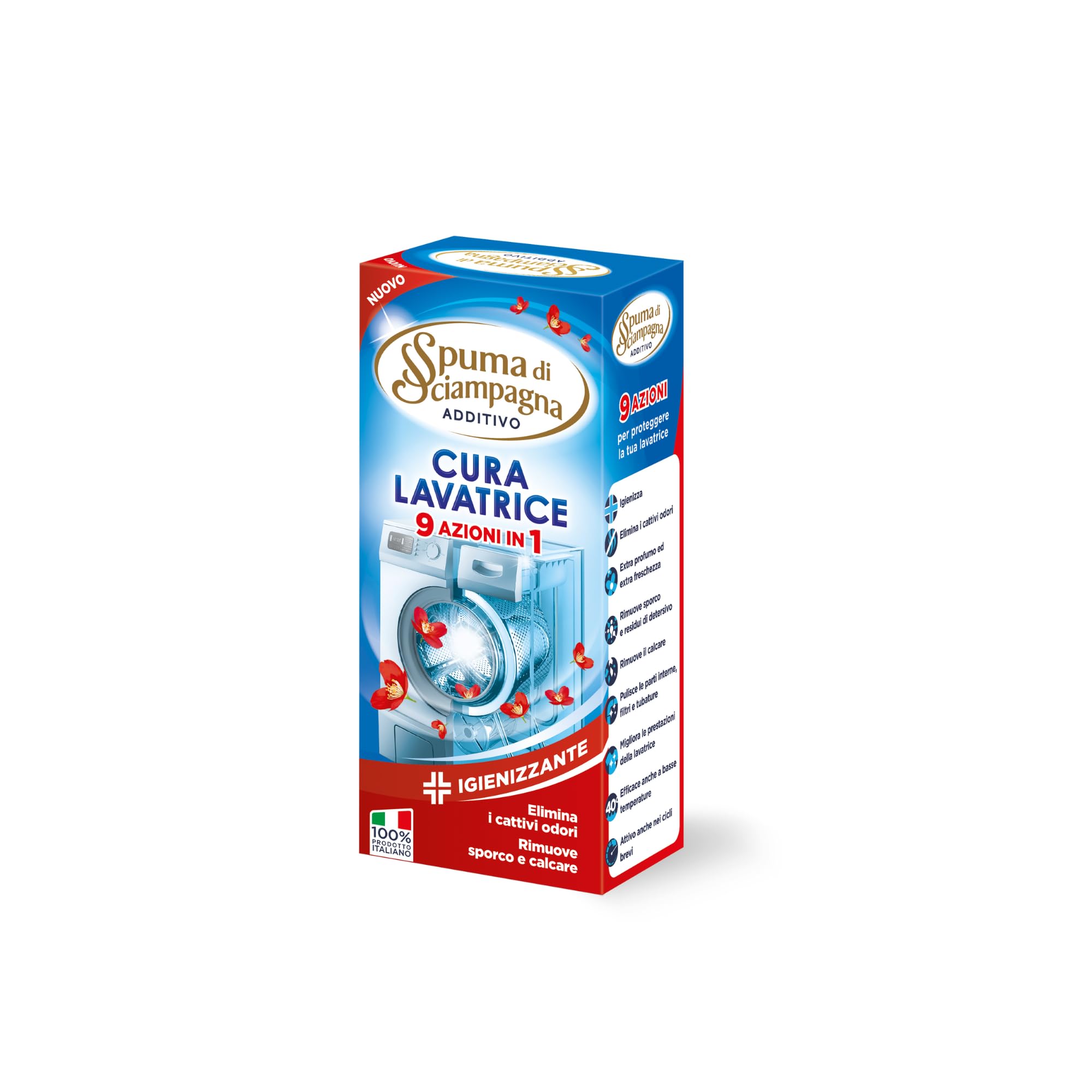 spuma-di-sciampagna-cura-lavatrice-9-azioni-in-1-anticalcare-250-ml-additivo-igi image 1