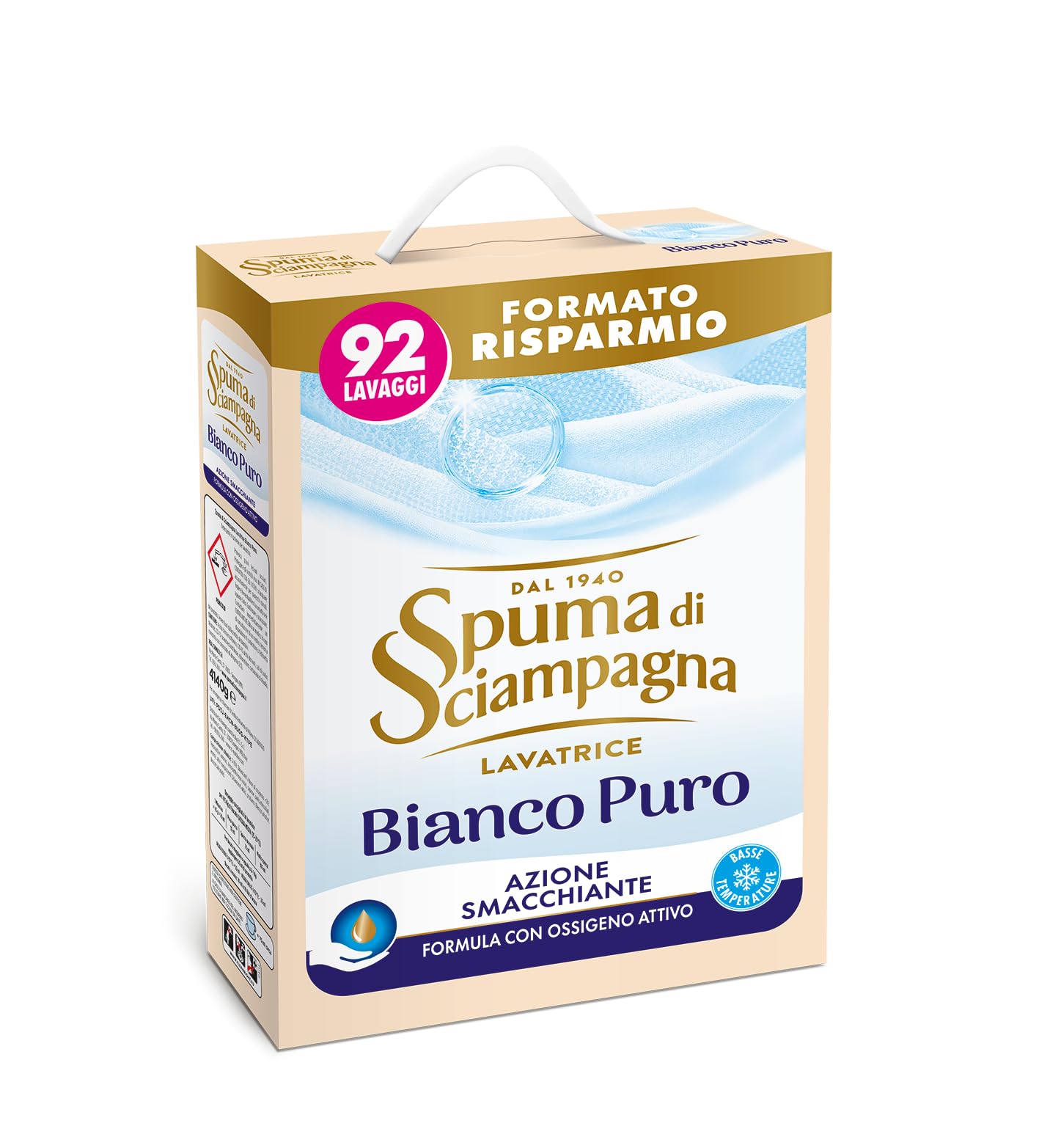 spuma-di-sciampagna-detersivo-polvere-bianco-puro-4140-g-92-lavaggi-detersivo-la image 1