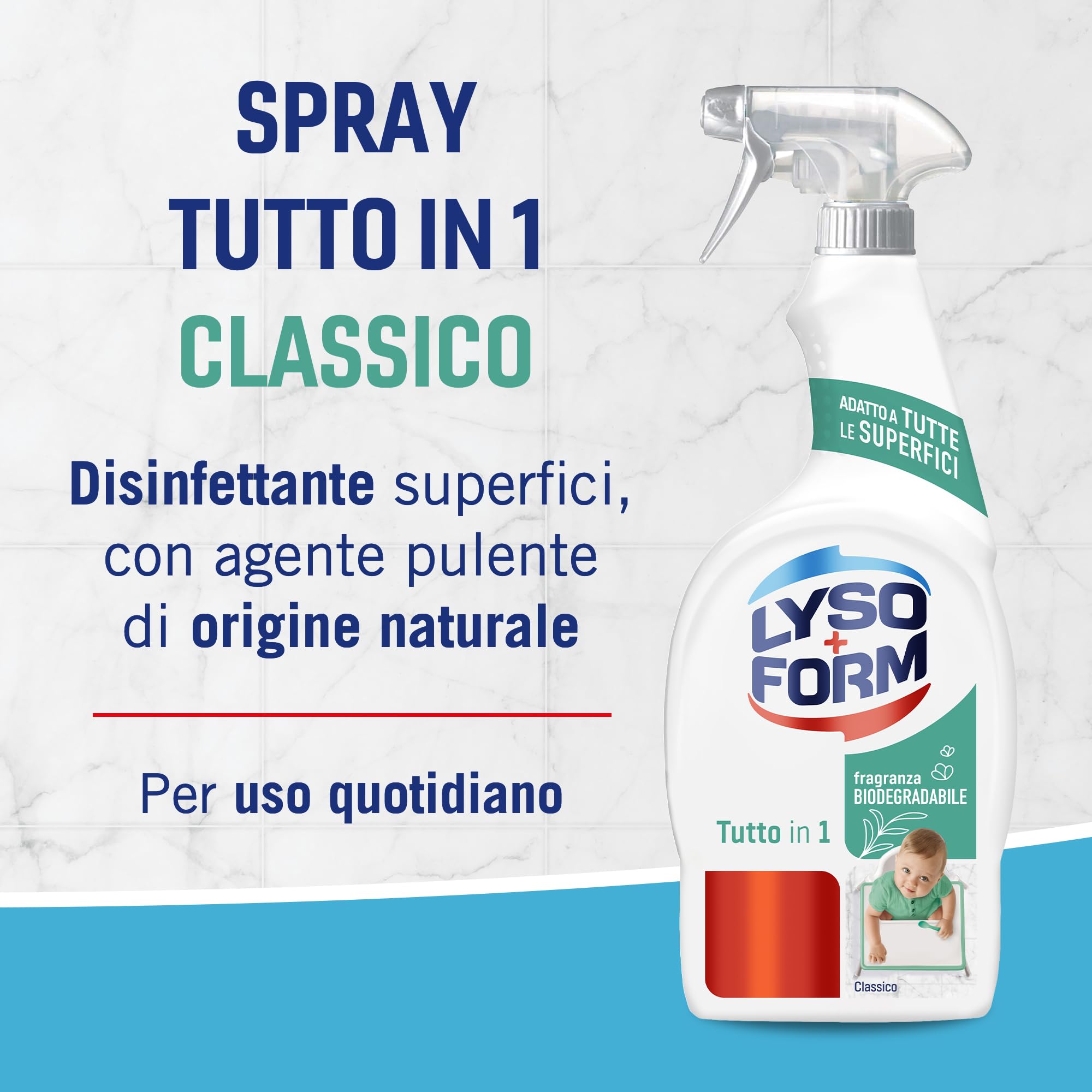lysoform-spray-tutto-in-1-classico-disinfettante-spray-superfici-con-agente-pule image 2