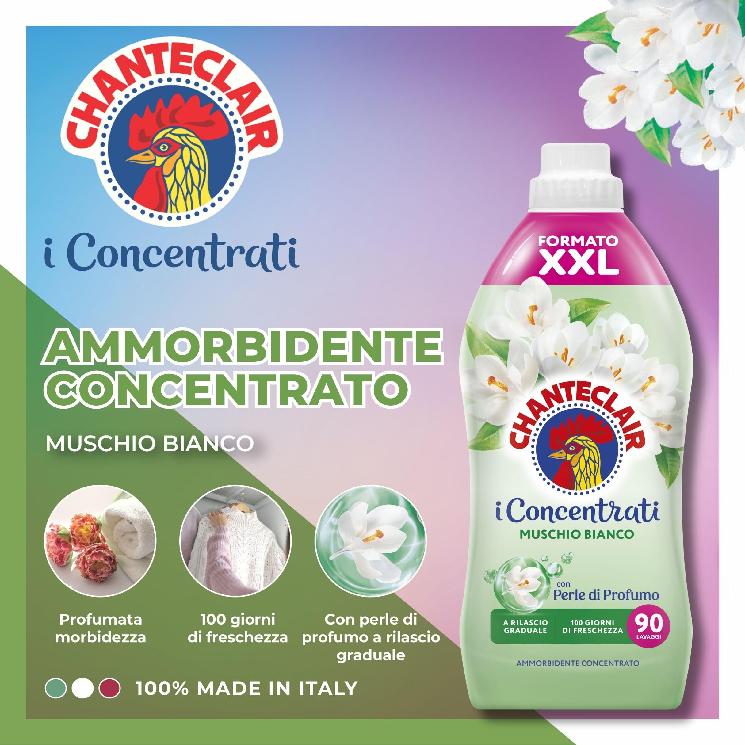chanteclair-i-concentrati-muschio-bianco-ammorbidente-concentrato-8x1800-ml-90-d image 2