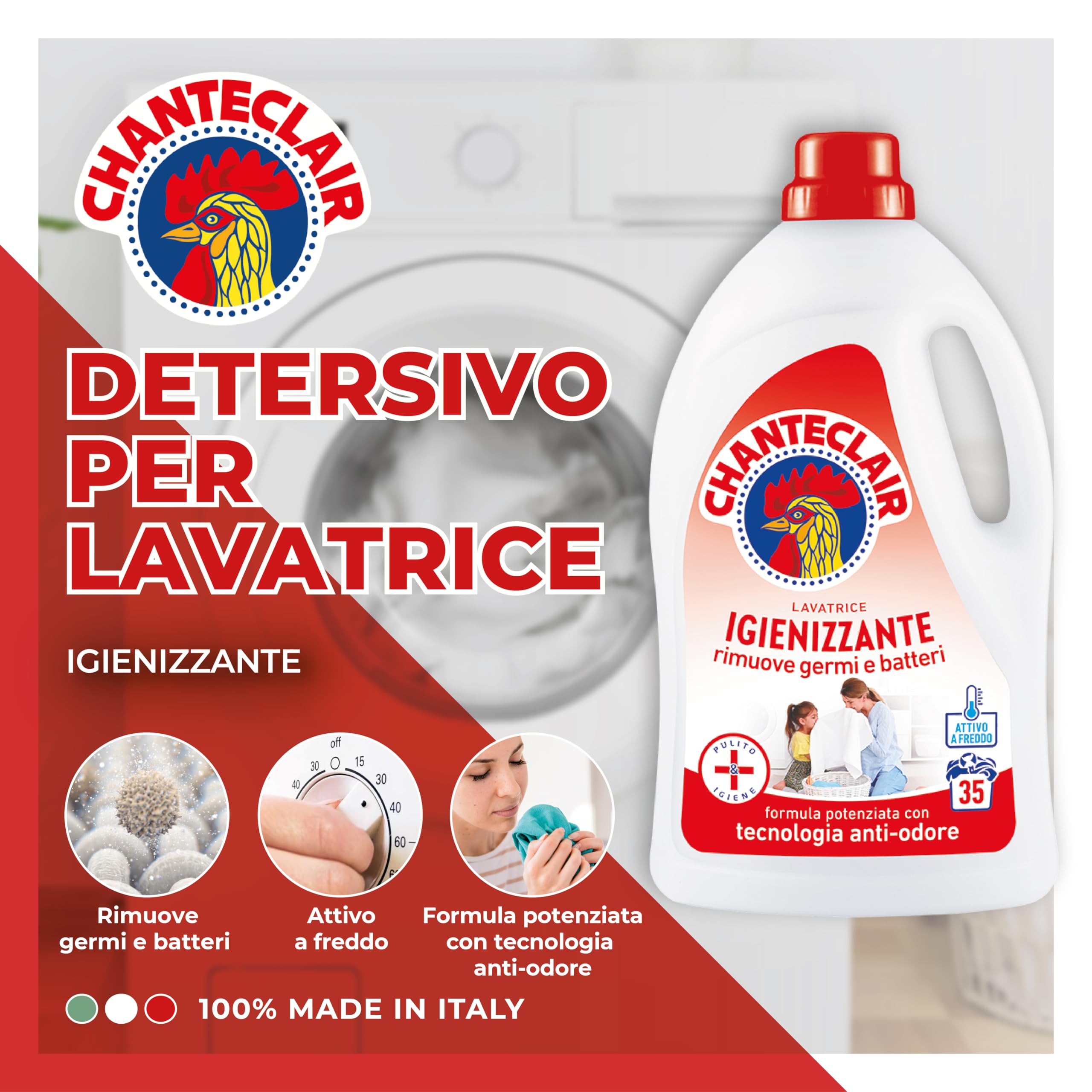 chanteclair-detersivo-lavatrice-igienizzante-3-flaconi-da-1575-ml-rimuove-germi- image 2