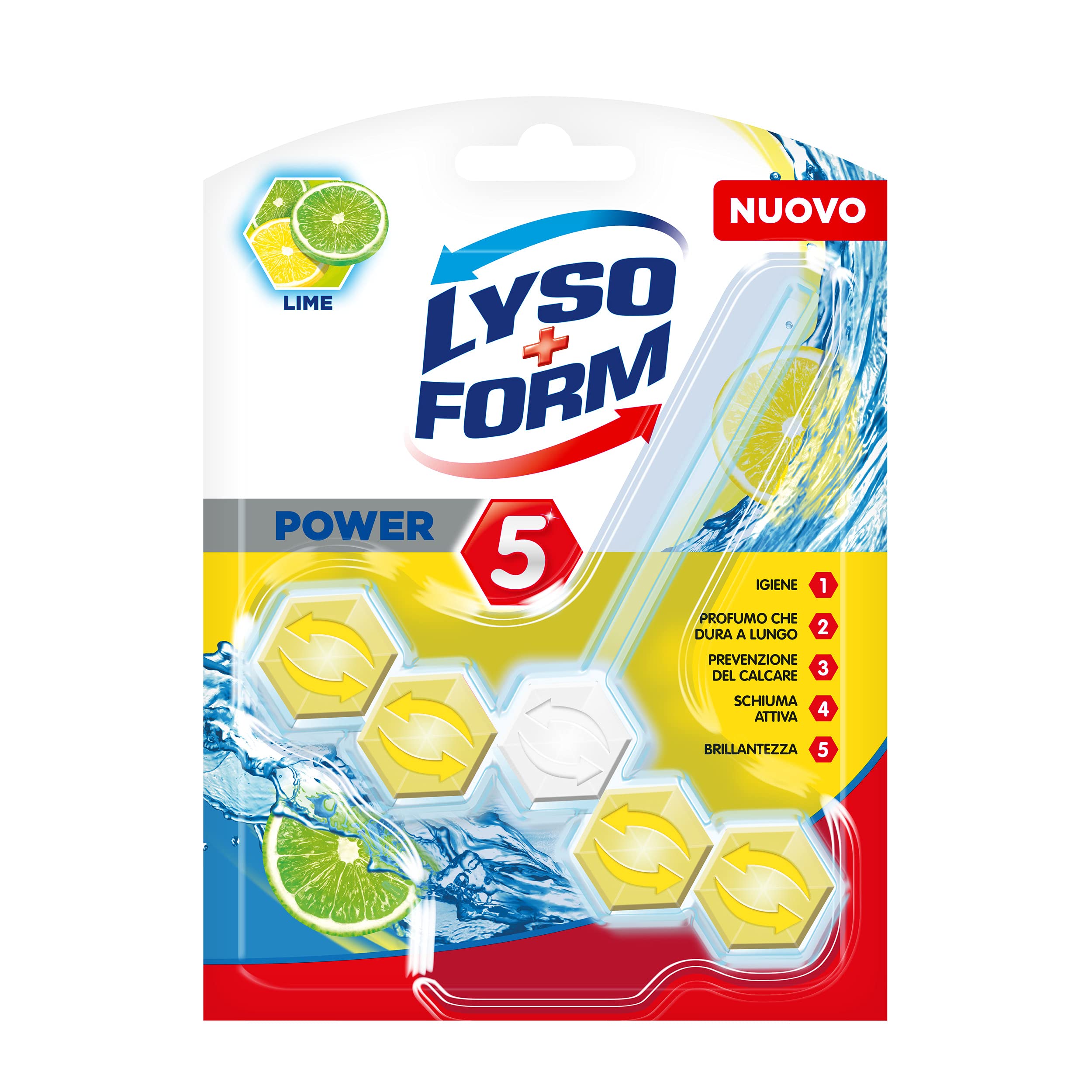 lysoform-blocchi-wc-limone-confezione-da-9-blocchi-detergenti-per-wc-igienizzazi image 2
