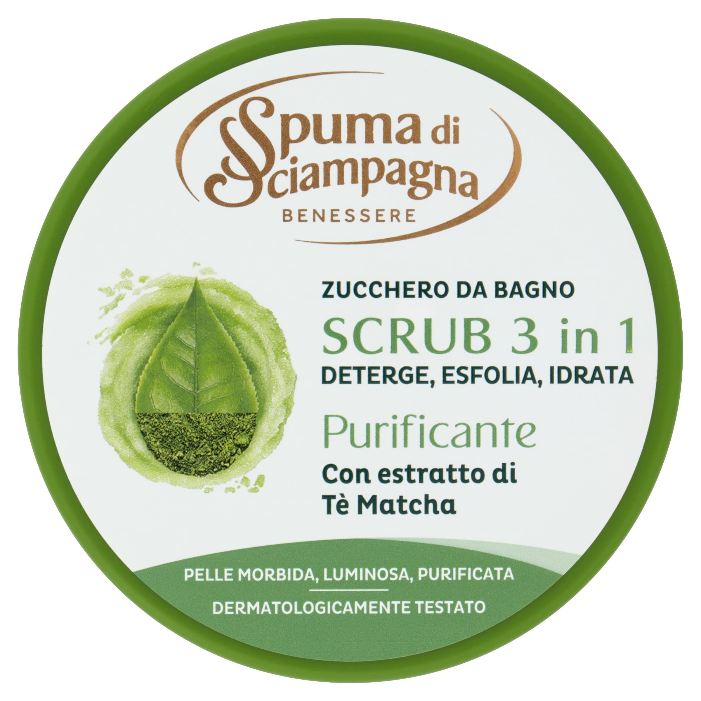 spuma-di-sciampagna-scrub-3-in-1-purificante-con-estratto-di-t-matcha-250-ml image 2